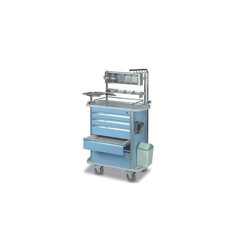 Medizinischer Wagen - SW-ECA01 - Sungwon Industry co, Ltd - Notfall / Mehrzweck / mit Abfalleimer
