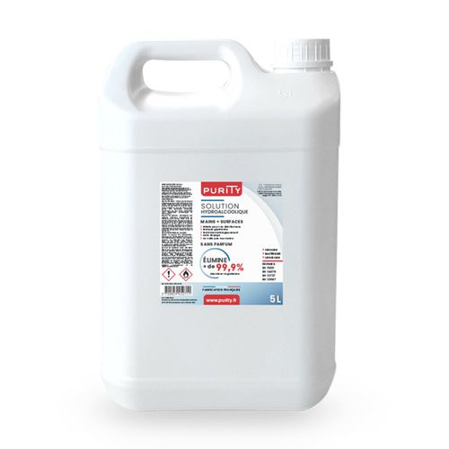 Hydroalkoholische Lösung / 80% - Alsace Protection - 5000 mL