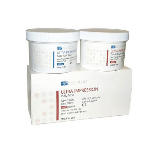 Zahnmedizinisches Material / Vinyl-Polysiloxan - 001V - Pac-Dent - für Abdrucklöffel