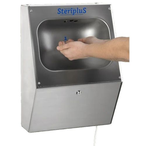 Wandmontierter Desinfektionsmittelspender - STERIPLUS INOX - Peroxymed - kontaktlos