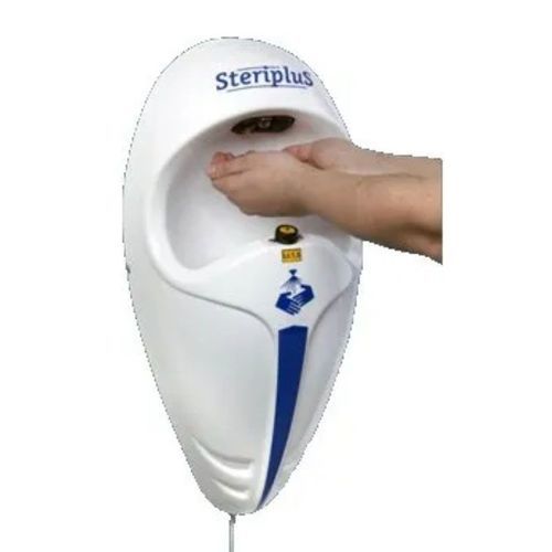 Wandmontierter Desinfektionsmittelspender - STERIPLUS WHITE - Peroxymed - kontaktlos