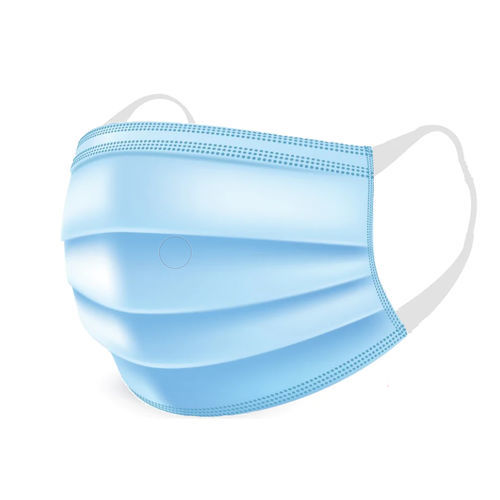 Schutzmaske für Kinder - FEATHER - wes medical manufacturing Pte Ltd - 50er-Packung / 100er-Packung / blau