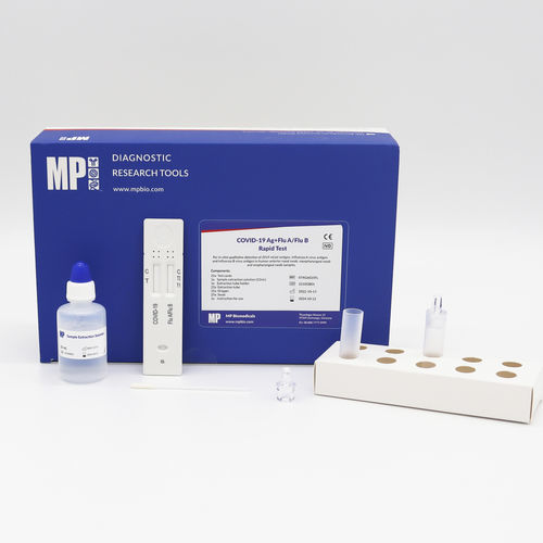 Antigene-Schnelltest - MP Biomedicals - COVID-19 / Grippe / saisonale Influenza H1