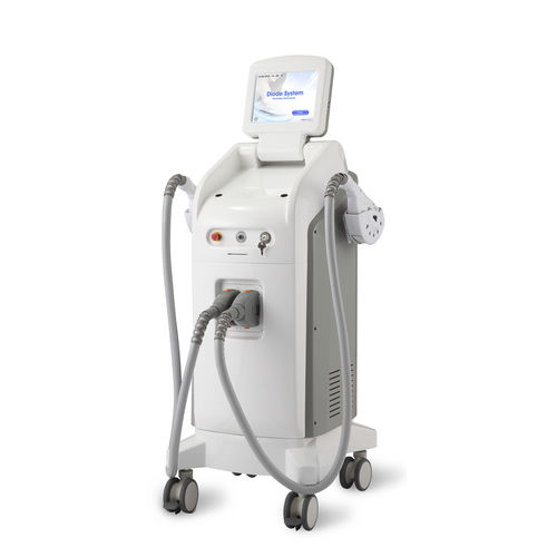 Laser für Epilation - HS-819 - Shanghai Apolo Medical Technology - für Hautverjüngung / Dioden / auf Wagen