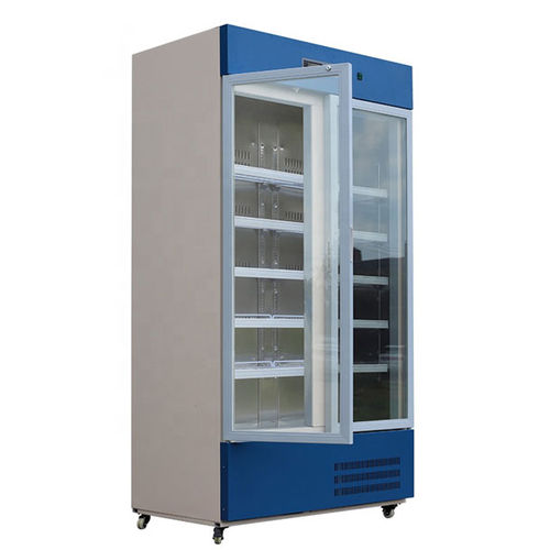 Laborkühlschrank - BYC-L660  - Zhejiang Heli Refrigeration Equipment Co., Ltd - für Blutbanken / vertikal / auf Rollen