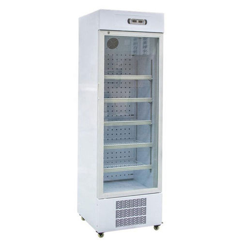 Laborkühlschrank - BYC-L360  - Zhejiang Heli Refrigeration Equipment Co., Ltd - für Blutbanken / vertikal / auf Rollen