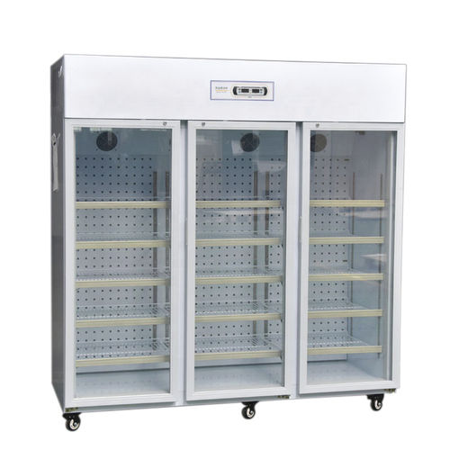 Laborkühlschrank - BYC-L1160  - Zhejiang Heli Refrigeration Equipment Co., Ltd - für Blutbanken / vertikal / auf Rollen