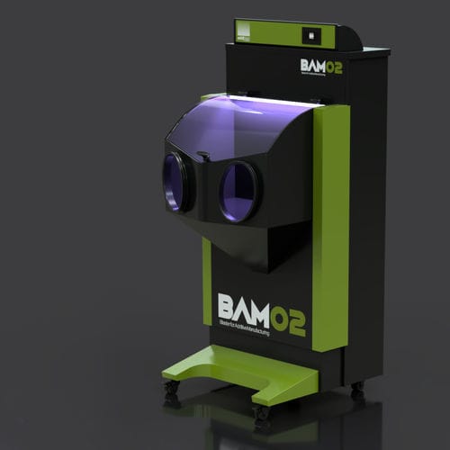 Nachbehandlungssystem für additive Fertigung - BAM - Ferro EcoBlast Europe