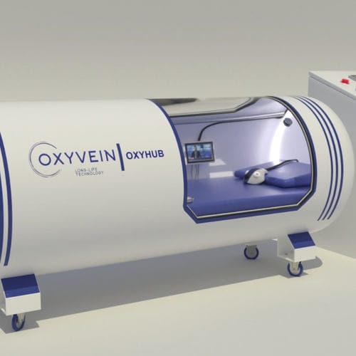 Sauerstofftherapie-Überdruckkabine - Oxyhub - Oxyvein Hyperbaric - auf Rollen / für eine Person