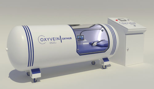 Sauerstofftherapie-Überdruckkabine - Oxyhub - Oxyvein Hyperbaric - auf Rollen / für eine Person