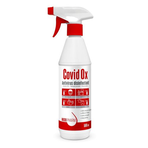 Desinfektionsmittel für Böden und andere Oberflächen - CovidOx  - MidoPharm - flüssig / 500 mL / auf Alkoholbasis