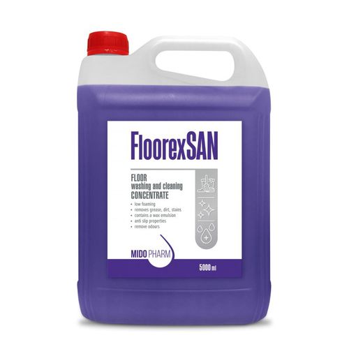 Desinfektionsmittel für Böden - FLOOREX SAN - MidoPharm - flüssig / 5000 mL / auf Alkoholbasis