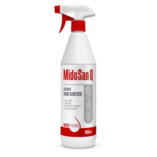 Hydroalkoholische Lösung / 70% - MidoSan Q - MidoPharm - 1000 ml