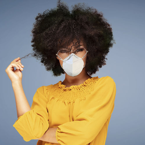 FFP2-Maske - GO-FORM - Polypropylen / Stoff / Halbgesicht