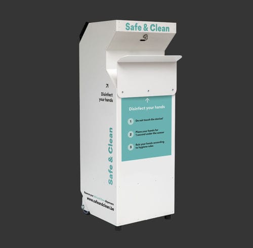 Desinfektionssäule - V4 - SAFE AND CLEAN - kontaktlos