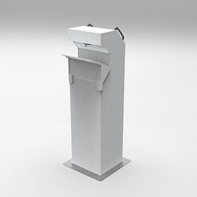 Wandmontierter Desinfektionsmittelspender - V4eco - SAFE AND CLEAN - bodenstehend / kontaktlos