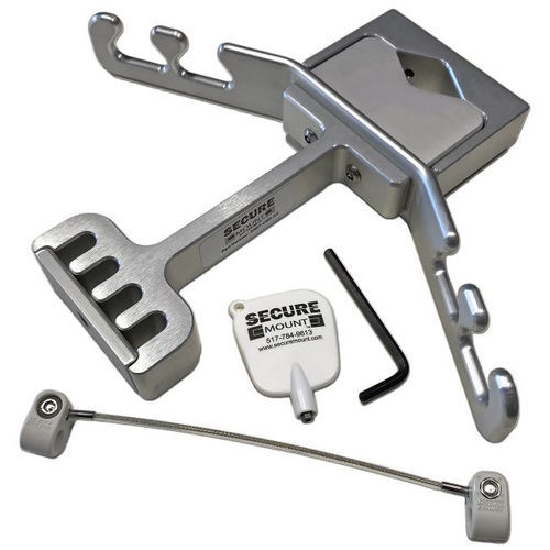 Kabelmanagementsystem für Infusionsständer - SM07-CMS-AS - Secure Mount - polmontiert / 4 Plätze / Aluminium