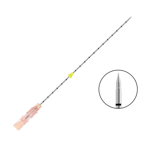 Nadel / histologische Punktion - CONICAL - Shanghai SA Medical & Plastic Instruments - Weichgewebebiopsie / Zytologische Biopsie / echogen