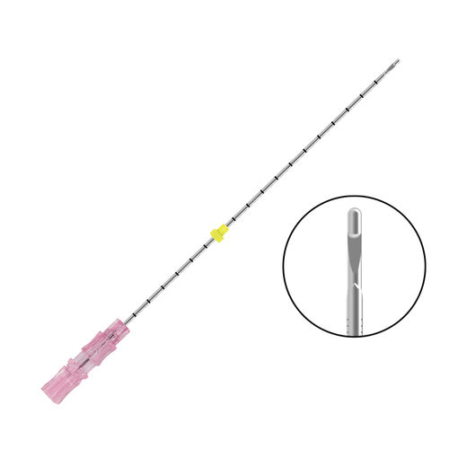 Nadel / histologische Punktion - HOOK - Shanghai SA Medical & Plastic Instruments - Weichgewebebiopsie / Zytologische Biopsie / echogen