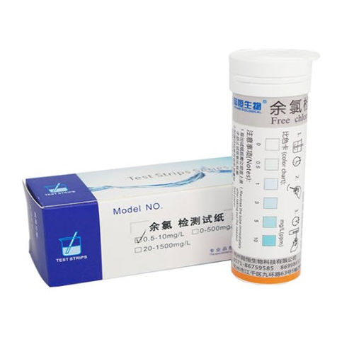 Teststreifen für Wasseranalyse - Hangzhou Lohand Biological Technology Co., Ltd. - Chlor / Chlorid