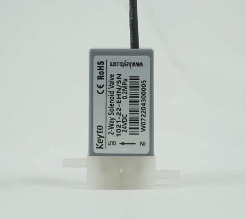 Medizinische Ventil - 1021 series - Shenzhen Keyto Fluid Technology Co., Ltd. - Solenoid / PTFE / PVDF