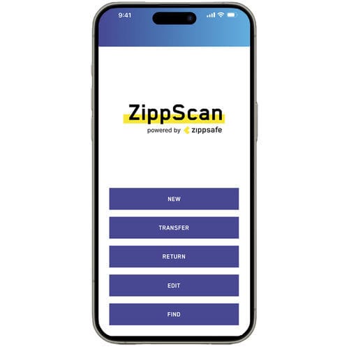 Medizinische mobile Applikation - Zippsafe - für Krankenhaus / für Gesundheitseinrichtungen / Unterlagenverwaltung