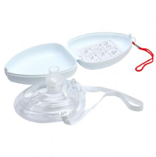 Mund-zu-Mund-Wiederbelebungsmaske - NCS-433	 - Non-Change Enterprise - für CPR / transparent