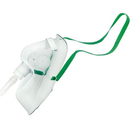 Sauerstoffmaske ohne Latex - NCS-51 series - Non-Change Enterprise - transparent / verstellbar / mittlere Konzentration