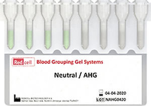Blutgruppenbestimmungs-Testkit - RCNAHG - Redcell Biotechnology - für Antikörper / Blut