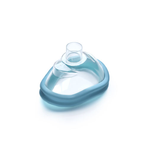 PVC-Anästhesiemaske - Hisern Medical - ohne Latex / zum Einmalgebrauch / transparent