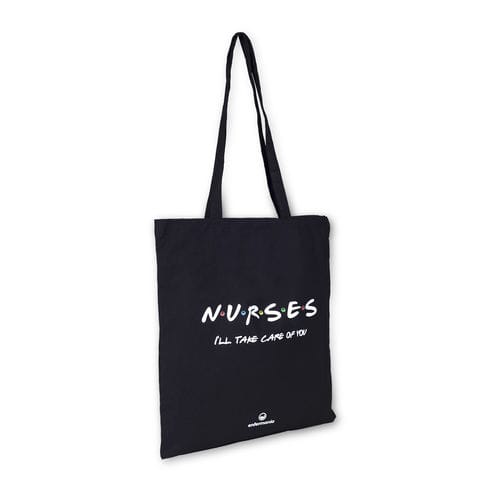 Tasche für persönliche Gegenstände - 000223 - Enfermania - Schwesternruf / Schulterriemen / Segeltuch