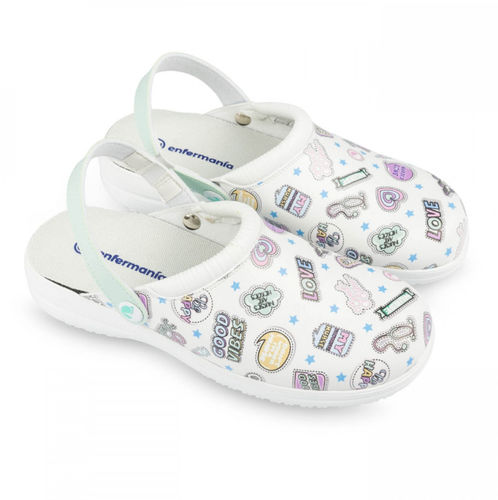 Unisex-Clog - 0034 series - Enfermania - atmungsaktiv / wasserdicht / waschbar