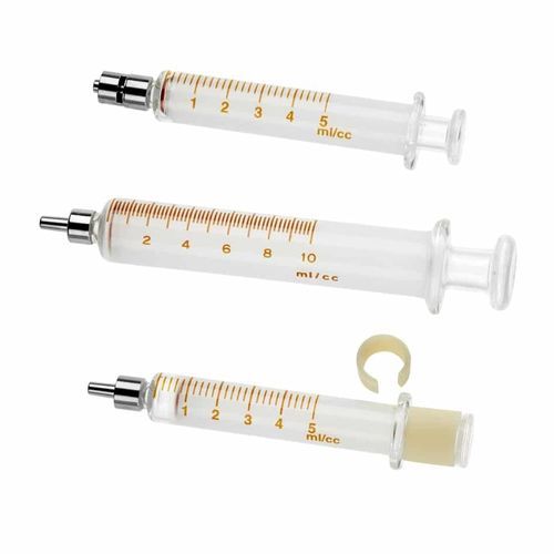 Spritze / 10 ml - Spectra Medical Devices - 5 ml / Glas / Luer-Lock