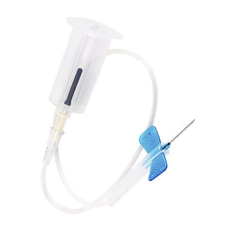 Blutentnahmenadel - BCN27-1 - KB Medical Group - gesichert / mit Flügel / 18G