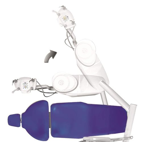 Dentale Behandlungseinheit / mit Stuhl - P150 - PIAVE by ascor group srl - mit Instrumententräger / mit Licht