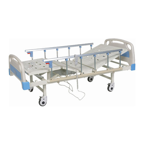 Pflegebett - XF825 - Foshan Xufeng Medical Technology Co., Ltd. - elektrisch / mit fester Höhe / auf Rollen