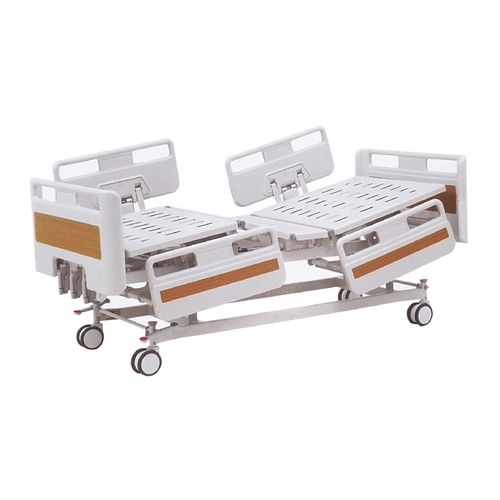Pflegebett - XF8031 - Foshan Xufeng Medical Technology Co., Ltd. - manuell / höhenverstellbar / auf Rollen