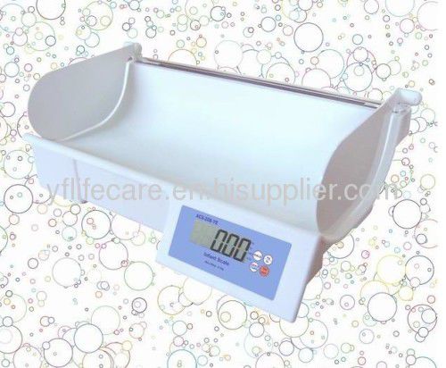 Elektronische Personenwaage - YF-20B-YE - Ningbo Yifeng Lifecare - für Kinder / mit LCD-Display / tragbar
