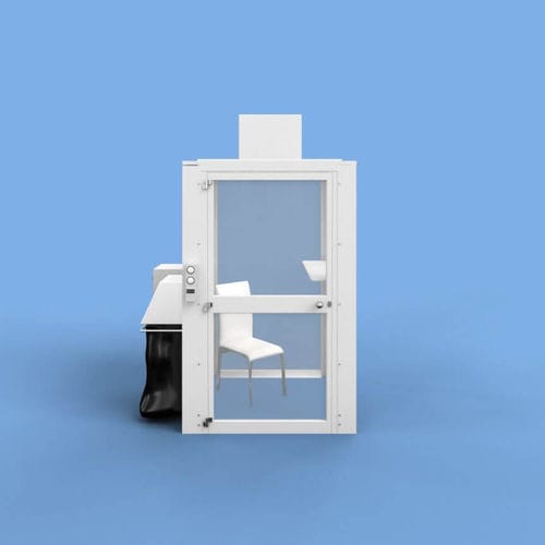 Biocontainment-Isolationssaal - ISOLA TRIAGE - Kleanlabs - medizinisch