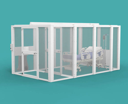 Biocontainment-Isolationssaal - ISOLA - Kleanlabs - medizinisch