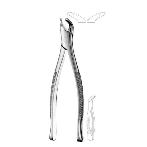 Dentale Extraktionszange / für Prämolaren - PS-J-012 - Peak Surgicals - amerikanisch