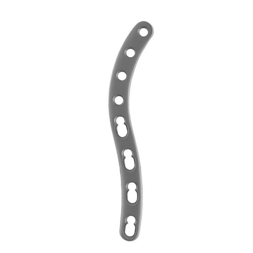 Kompressionsplatte für Schlüsselbein - PS-O-0 series - Peak Surgicals - medial / mit Verriegelung / Titan