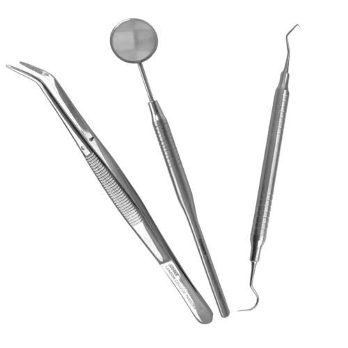 Diagnose-Dentalsonde - PS-J-046 - Peak Surgicals - doppelt / Edelstahl