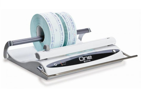 Medizinische Heißsiegelmaschine - One - NHC Medical & Beauty - Impuls / Tisch / mit Ausschneidefunktion