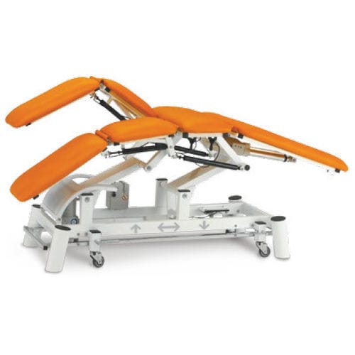 Hydraulische Massageliege - Chagall - NHC Medical & Beauty - auf Rollen / mit Kopfstütze / mit Beinstütze