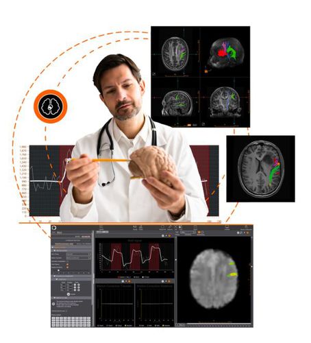 Visualisierungssoftware - Olea Medical - überwacht / Neuronavigation / Kartografie