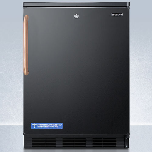 Medizinischer Kühlschrank - FF7LBLKTBC - Summit Appliance - vertikal / 1 Tür / mit Abtauautomatik