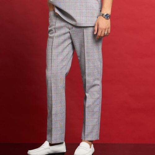 Medizinische Hose / für Männer - PRAGA PRINCE OF WALES - Pastelli - aus Polyester / aus Baumwolle / waschbar