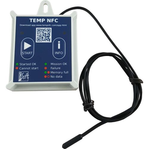 Temperatur-Datenlogger - TempNFC RCEA - Tecnosoft SRL - Labor / für Kältekette / für Pharmazieprodukte