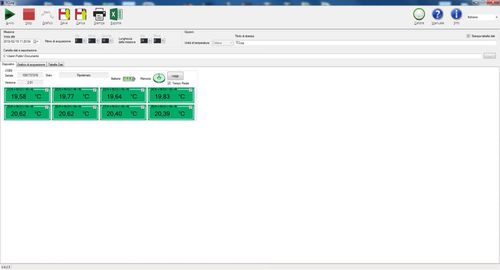 Medizinische Software - TC-Log   - Tecnosoft SRL - für Temperaturaufzeichner / Datenverwaltung / Visualisierung
